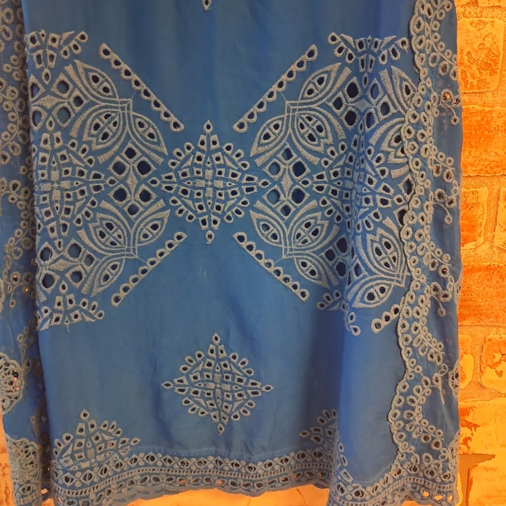 Johnny Was Embroidered Tank Top - Picture 2 of 13